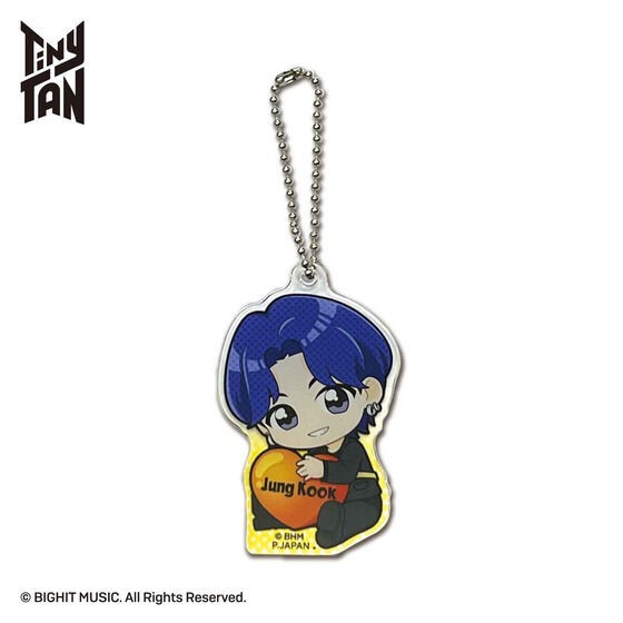 PRE-ORDER : TinyTAN Butter ver. Gyugyutto Acrylic Keychain