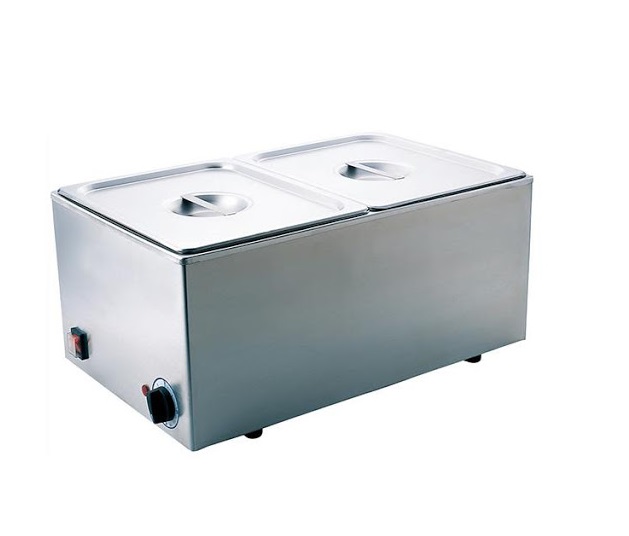 FUJI ICE เครื่องอุ่นอาหาร 2 หลุม ไฟฟ้า รุ่น FC-2020 ฝาเรียบ