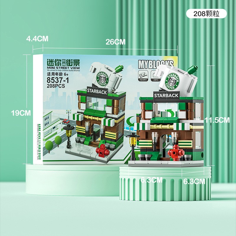 Mini Street View - Lele Brothers 8537, 8613 Fast Food & Food Truck - KFC, McDonald, Starbucks, Walmart’s