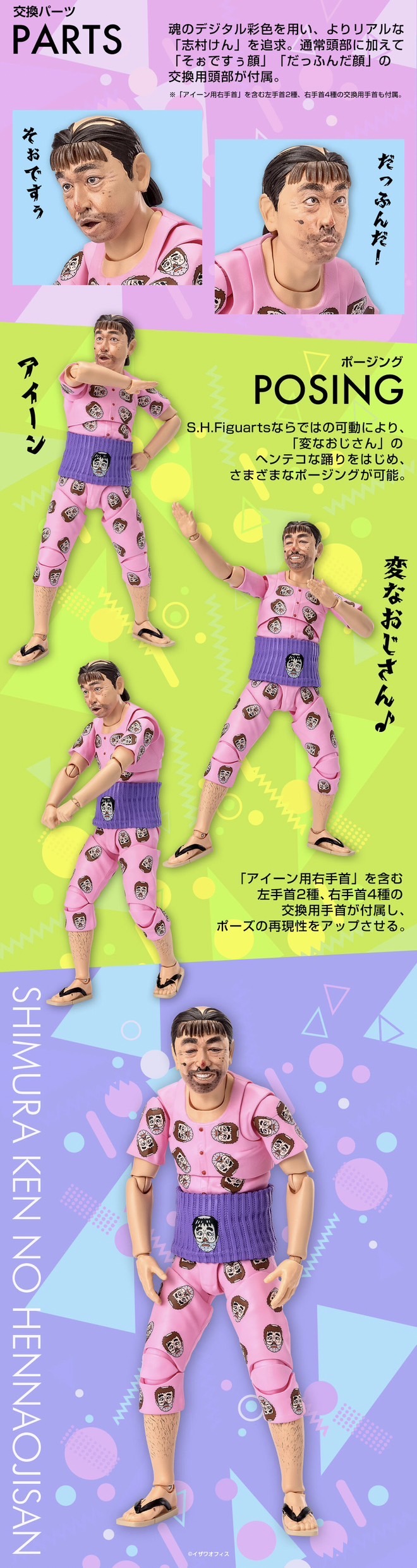 PRE-ORDER : S.H.Figuarts Shimura Ken no HennaOjisan
