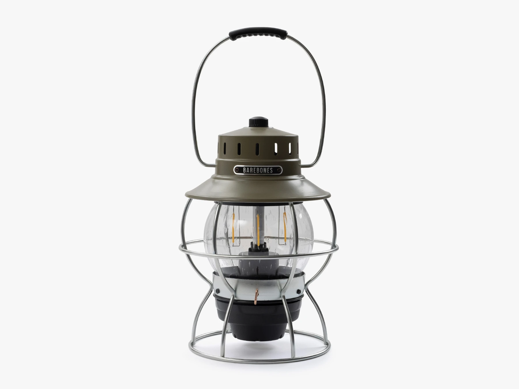 Barebones Railroad Lantern Olive Drab