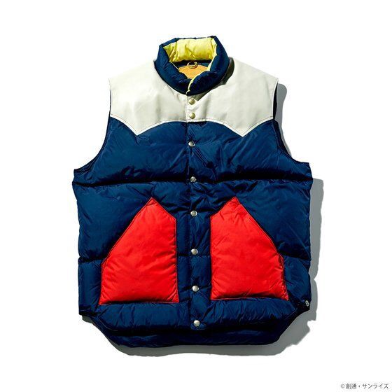 PRE-ORDER : STRICT-G x ROCKY MOUNTAIN FEATHERBED "Mobile Suit Gundam" Down Vest