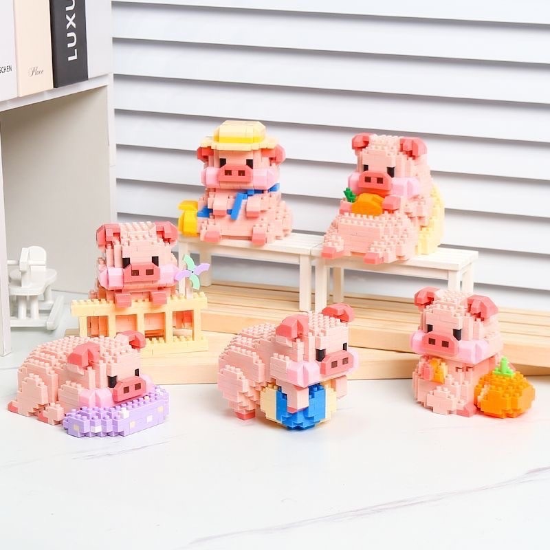 ตัวต่อนาโน Size M - Lele Brother W 1201-1206 Little Pig