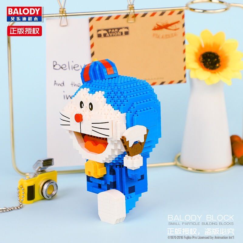 Balody 16130-16137 Doraemon Around The World