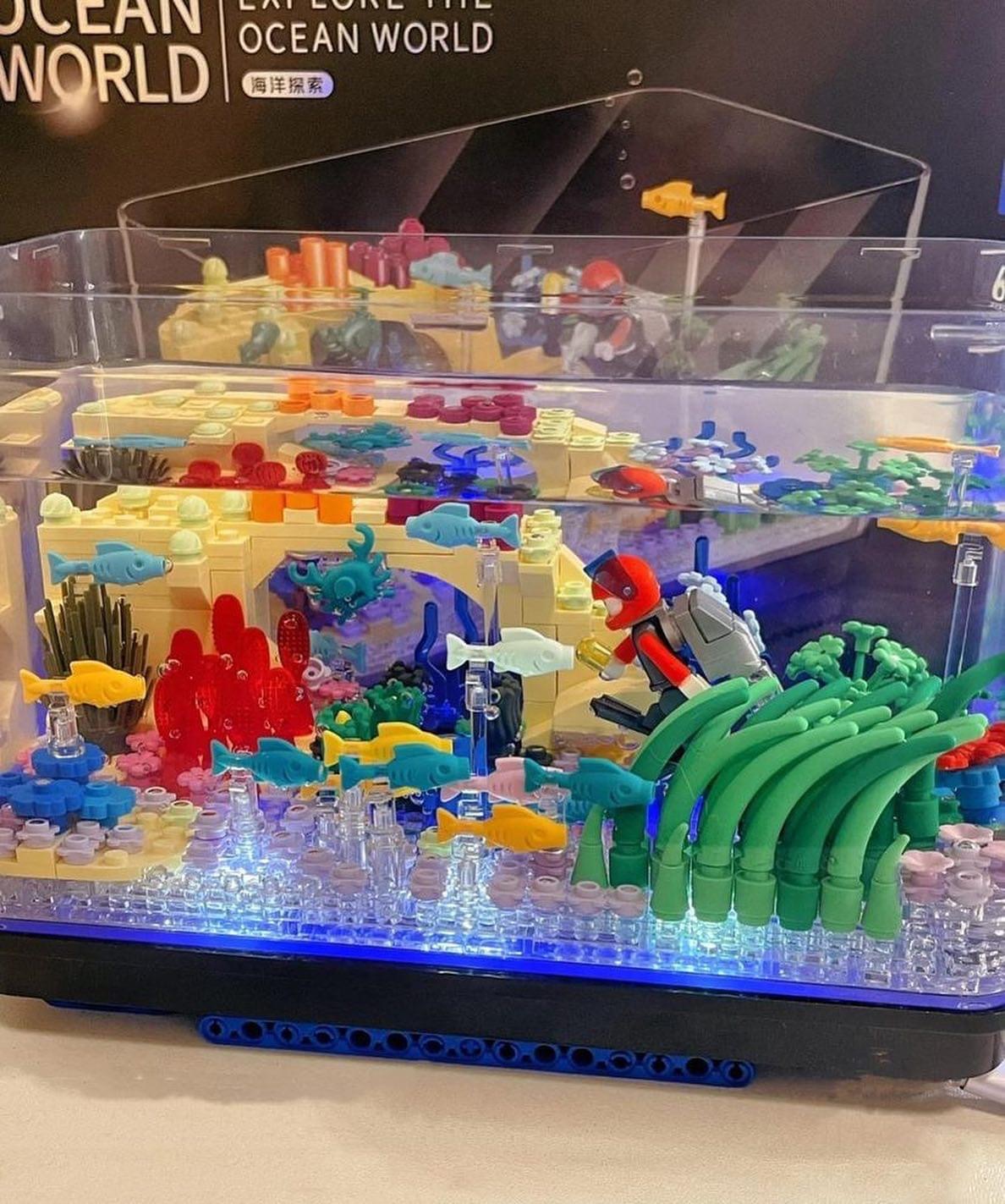 Zhe Gao DZ 6101 Aquarium Ocean World 559pcs