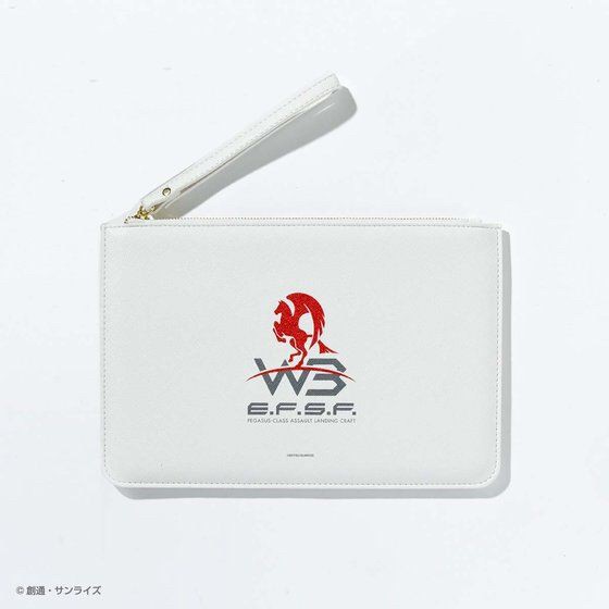 PRE-ORDER : STRICT-G "Mobile Suit Gundam" WHITE BASE Square Pouch