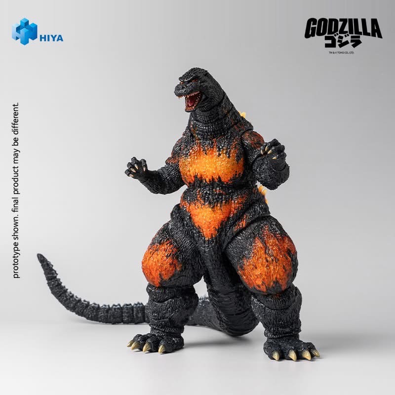 Pre-order : EXQUISITE BASIC Series Godzilla vs. Destoroyah (1995) Burning Godzilla Action Figure by Hiya Toys