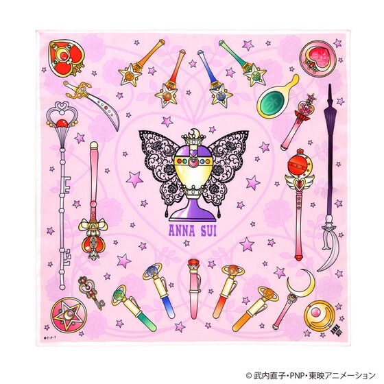 PRE-ORDER : Sailor Moon x ANNA SUI Print Handkerchief