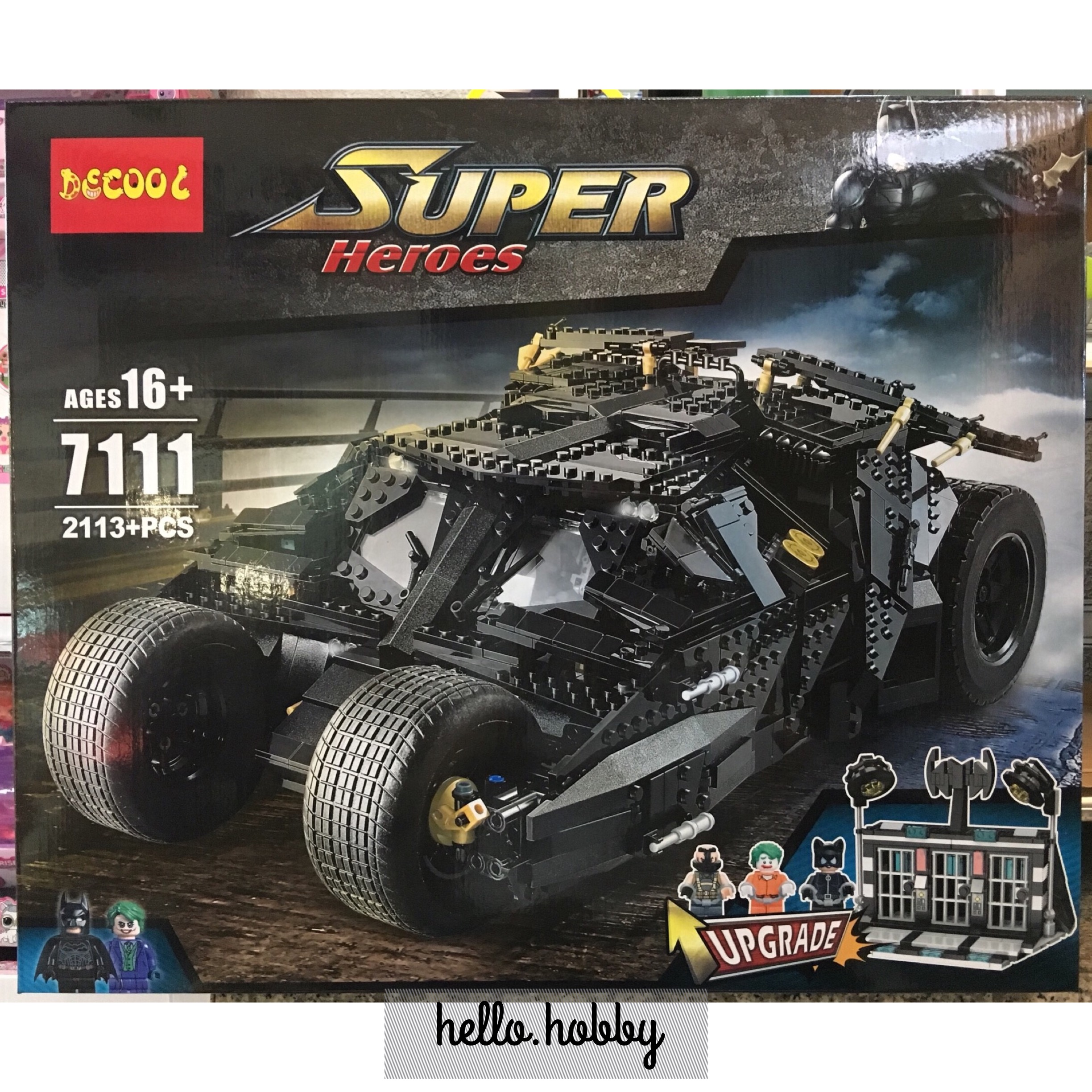 Decool 7111 Batman The Tumbler 2113pcs