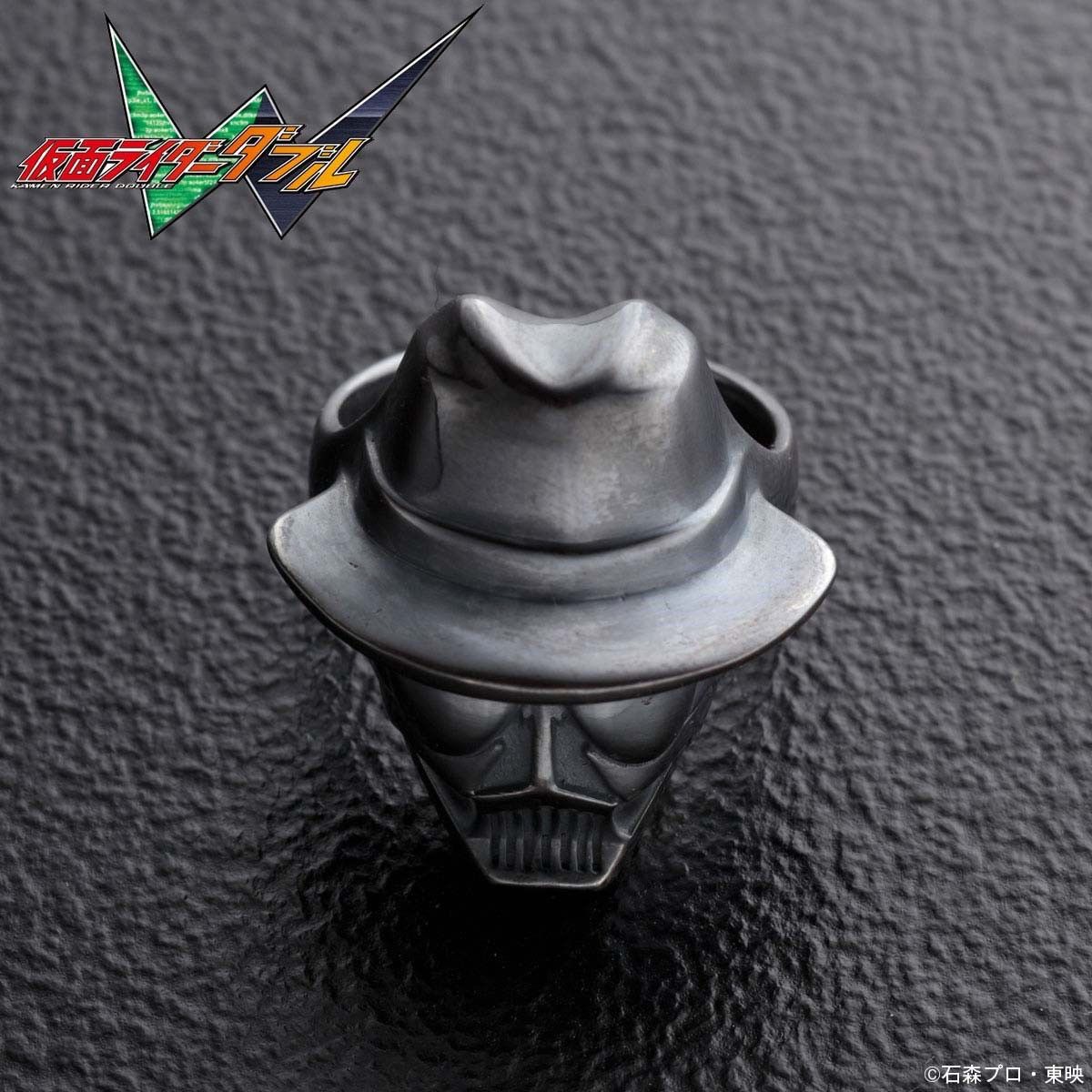 PRE-ORDER : Kamen Rider W Kamen Rider Skull Silver925 Face Ring