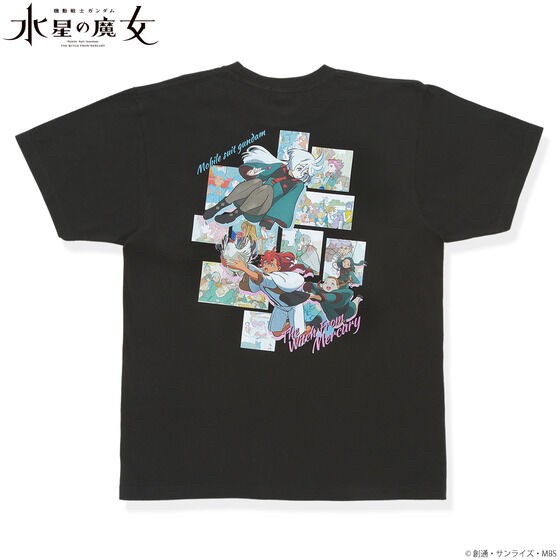 PRE-ORDER : Mobile Suit Gundam The Witch from Mercury EXPO T-shirt Black
