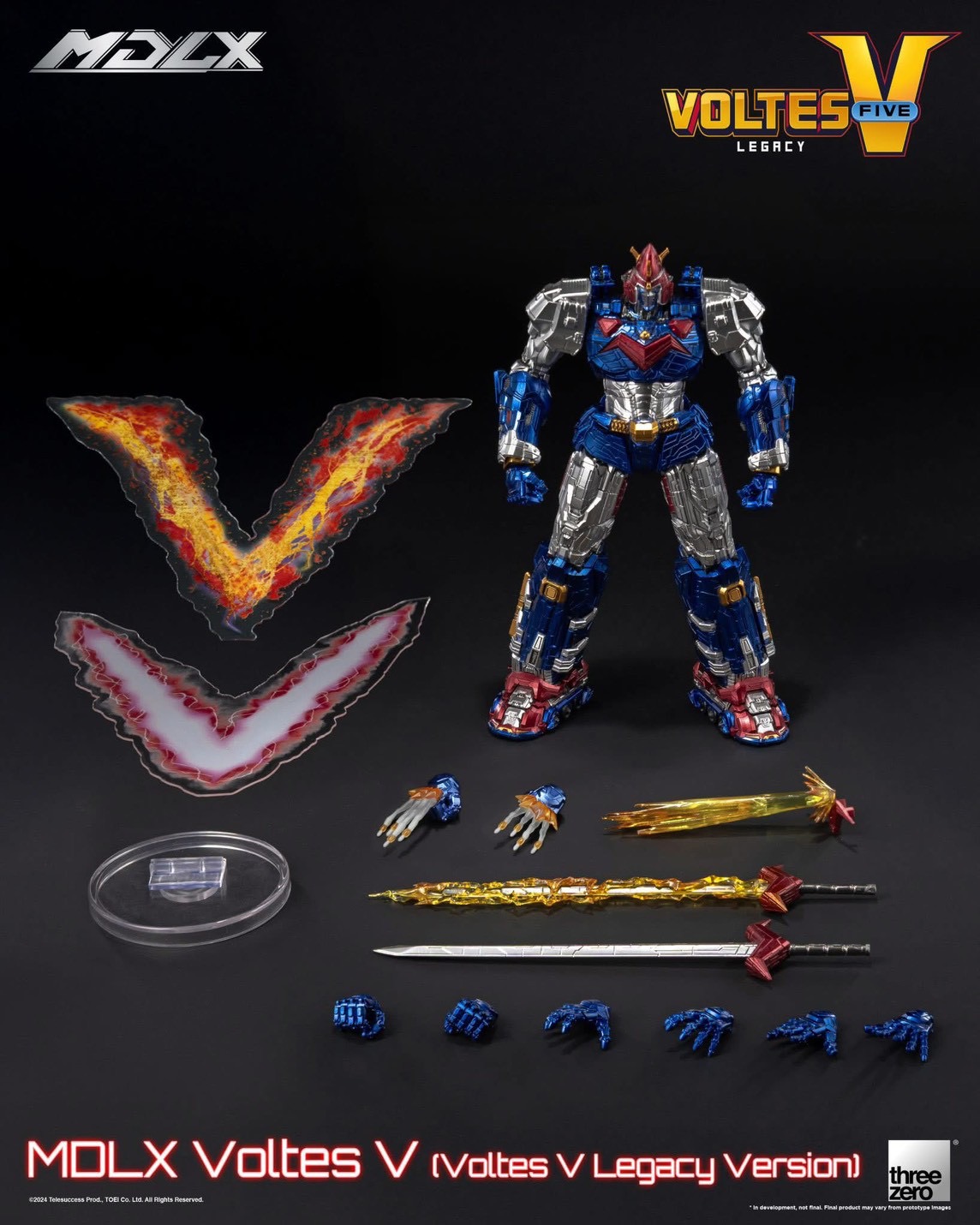 Pre-order : Voltes V: Legacy MDLX Voltes V (Voltes V Legacy Version) by Threezero