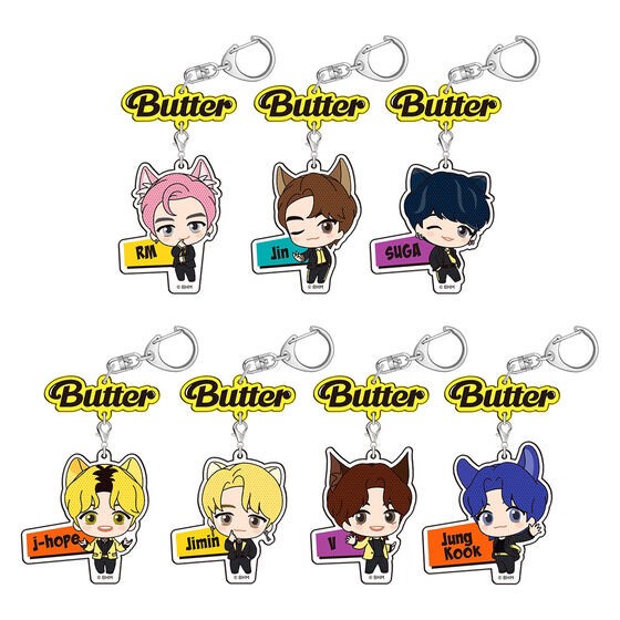 PRE-ORDER : TinyTAN FUN PARK Butter Acrylic Keychain
