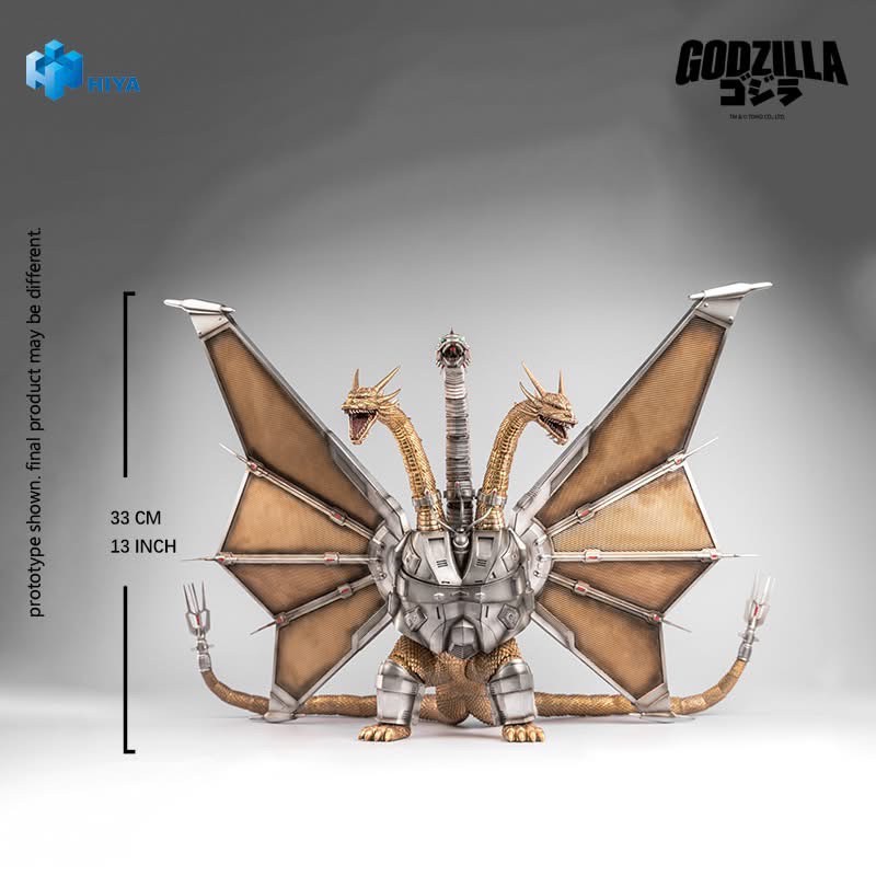 Pre-order : EXQUISITE BASIC Series Godzilla vs. King Ghidorah (1991) Mecha King Ghidorah Action Figure by Hiya Toys