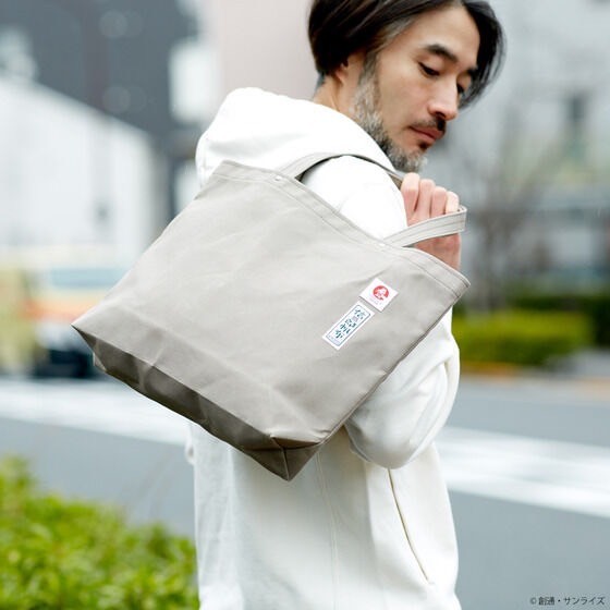 PRE-ORDER : STRICT-G JAPAN Shinzaburo Ichizawa Canvas "Mobile Suit Gundam: Char's Counterattack" Tote Bag