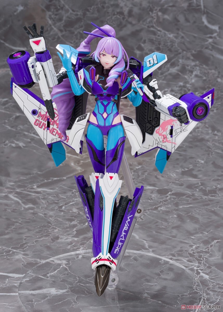 Pre-order : V.F.G. Macross Delta VF-31J Siegfried Mikumo Guynemer Plastic Model Kit by Aoshima