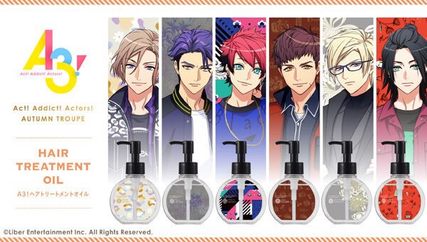 PRE-ORDER : A3! Hair Treatment Oil