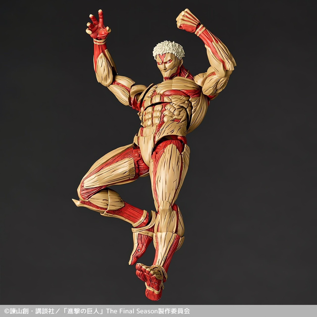 Pre-order : Revoltech Amazing Yamaguchi Attack on Titan Armored Titan by Kaiyodo