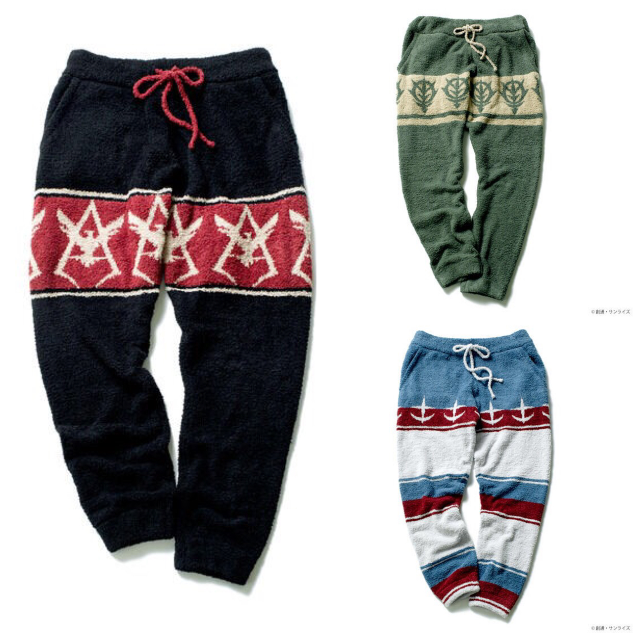 PRE-ORDER : STRICT-G "Mobile Suit Gundam" Mokomoko Room Wear Long Pants