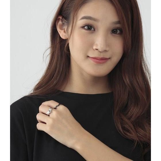 PRE-ORDER : Ultraman Geed Color Timer Silver925 Ring (Set of 2)