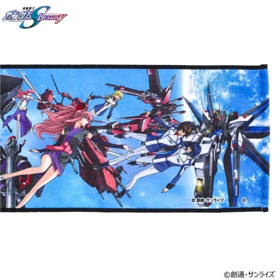 PRE-ORDER : Mobile Suit Gundam SEED / DESTINY Ending Scene Muffler Towel 2