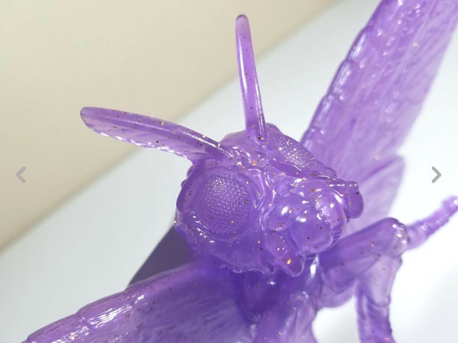 Godzilla - Movie Monster Series Mothra 2002 Clear Purple Ver. 13” by Bandai