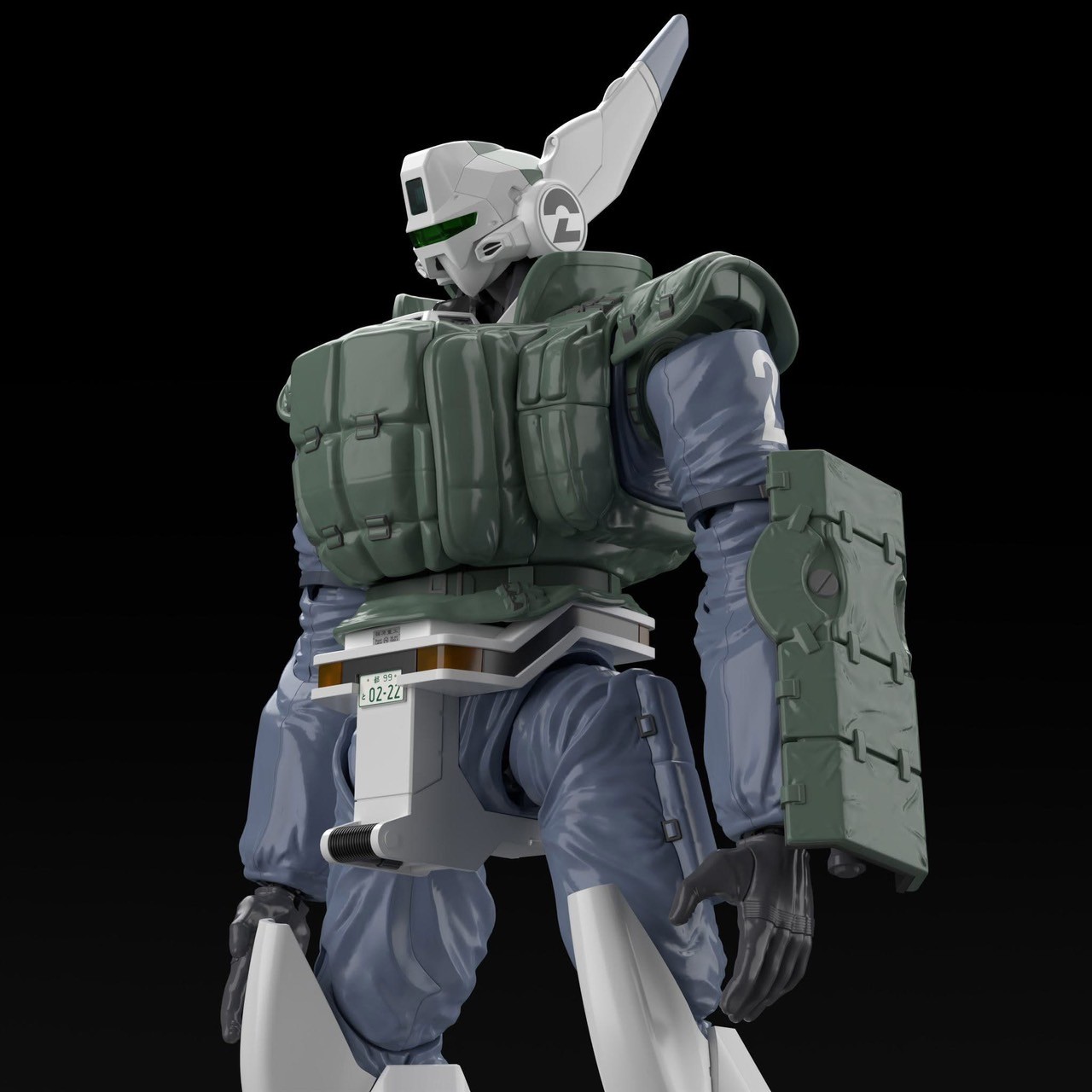 Pre-order : 1/43 Mobile Police Patlabor AV-98 Ingram Reactive Armor Plastic Model Kit by Aoshima (Reissue)