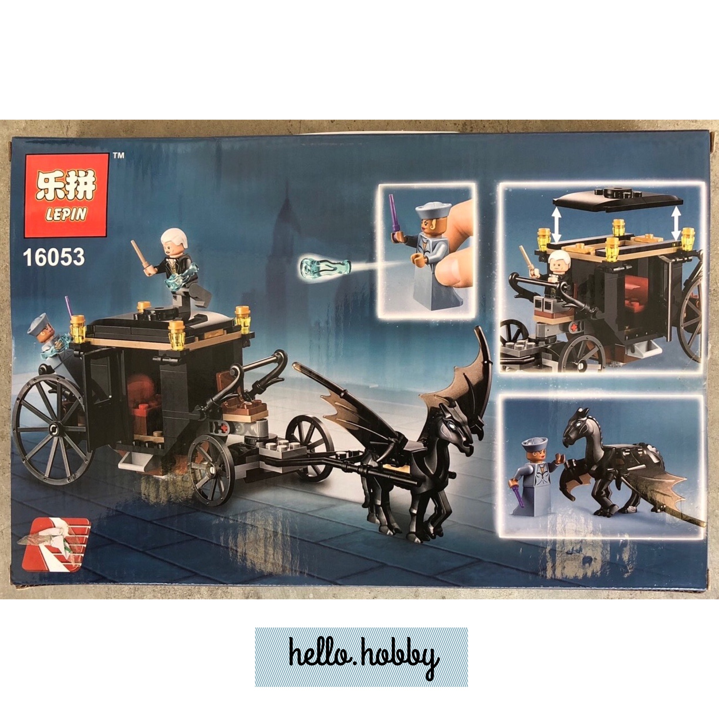 Lepin 16053 Harry Potter Grindelwald's Escape 148pcs