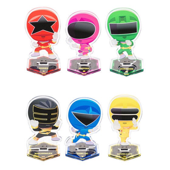 PRE-ORDER : Chouriki Sentai Ohranger Deformed Acrylic Stand (10 types in total)