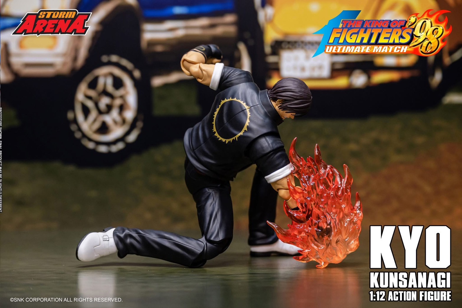 Pre-order : STORM ARENA The King Of Fighter’s 98um Kyo Kusanagi 1/12 Scale Action Figure by Storm Collectibles