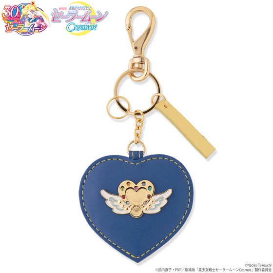 PRE-ORDER : Movie version "Pretty Guardian Sailor Moon Cosmos" Leather Accessory Series Key Charm