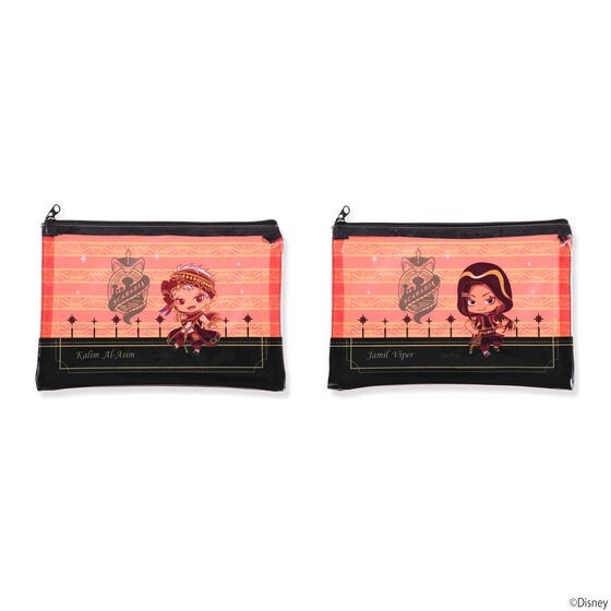 PRE-ORDER : Hapikuro! Disney Twisted Wonderland Original Illustration Clear Pouch (Random)