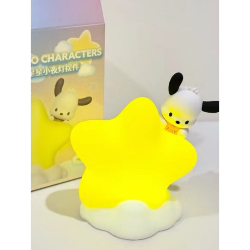 โคมไฟ ลิขสิทธิ์แท้ Sanrio Family Star Night Light Series LED Lamp by Langbowang
