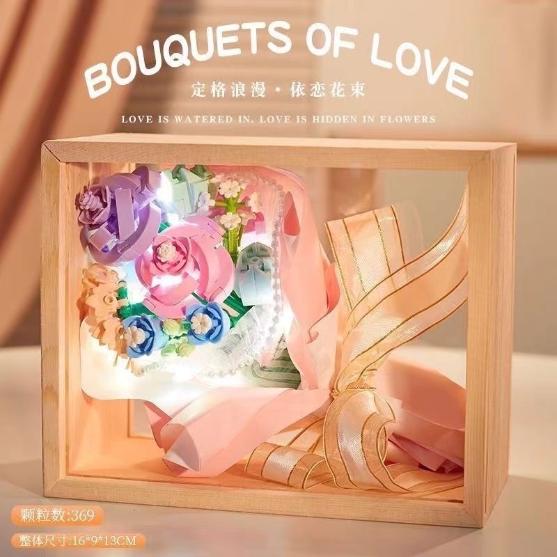 ตัวต่อไซส์ Jumbo Balody 16359 / 21235 - Frame of Memory (มีไฟ)