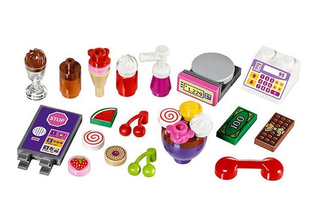 Lepin 01051 Friends Heartlake Frozen Yogurt Shop 414pcs