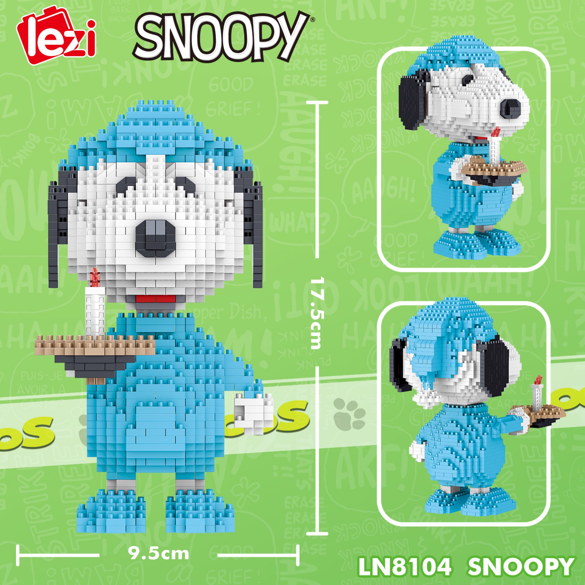 Lezi 8101-8105 Snoopy