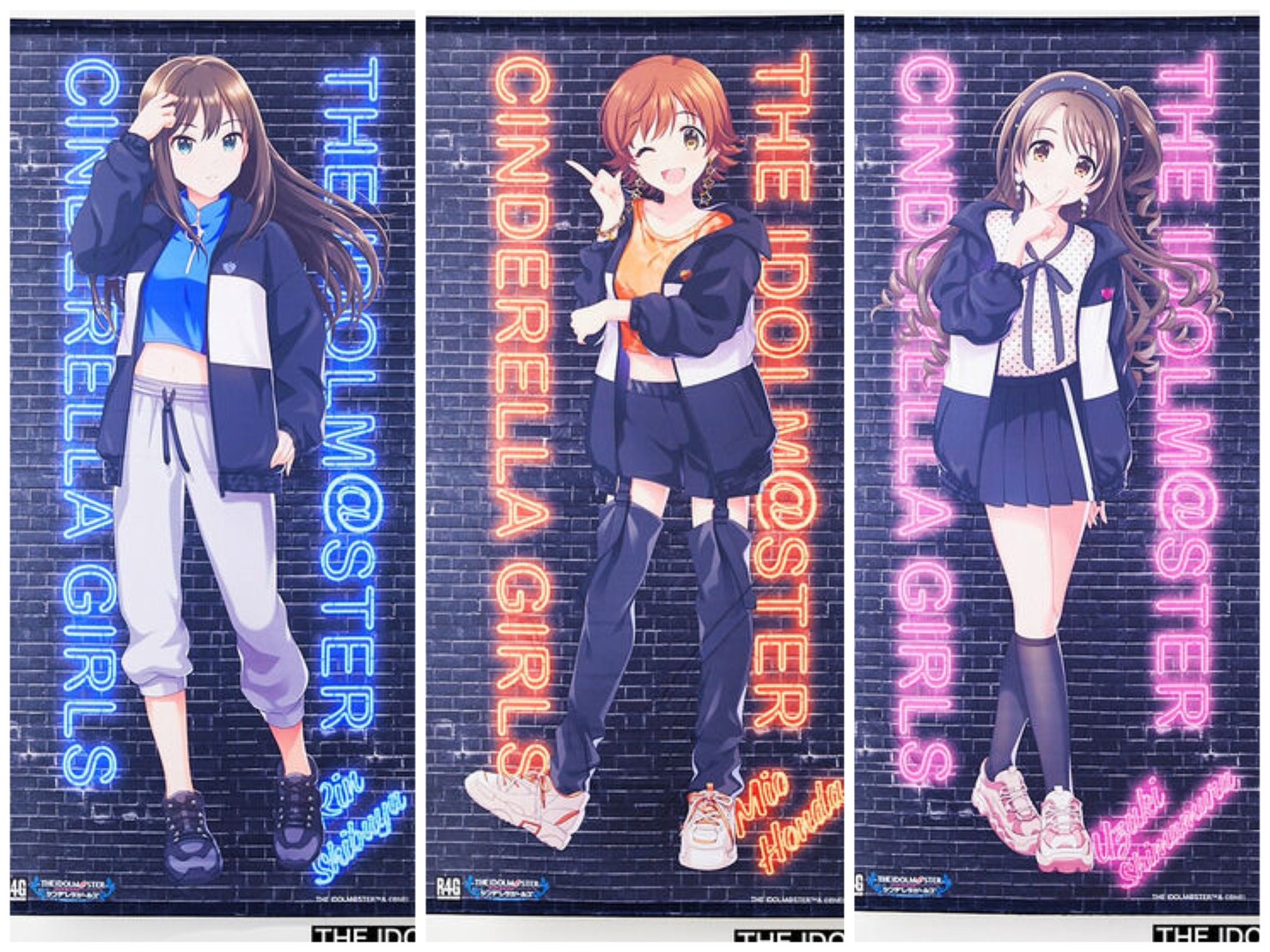 PRE-ORDER : The Idolmaster Cinderella Girls x R4G 4th Life-sized Tapestry