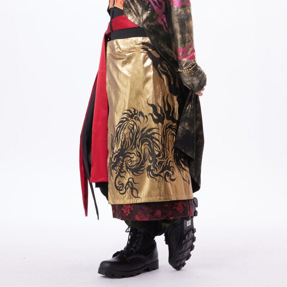 PRE-ORDER : Avataro Sentai Donbrothers h.NAOTO Jiro Momoya Gold Wrap Skirt