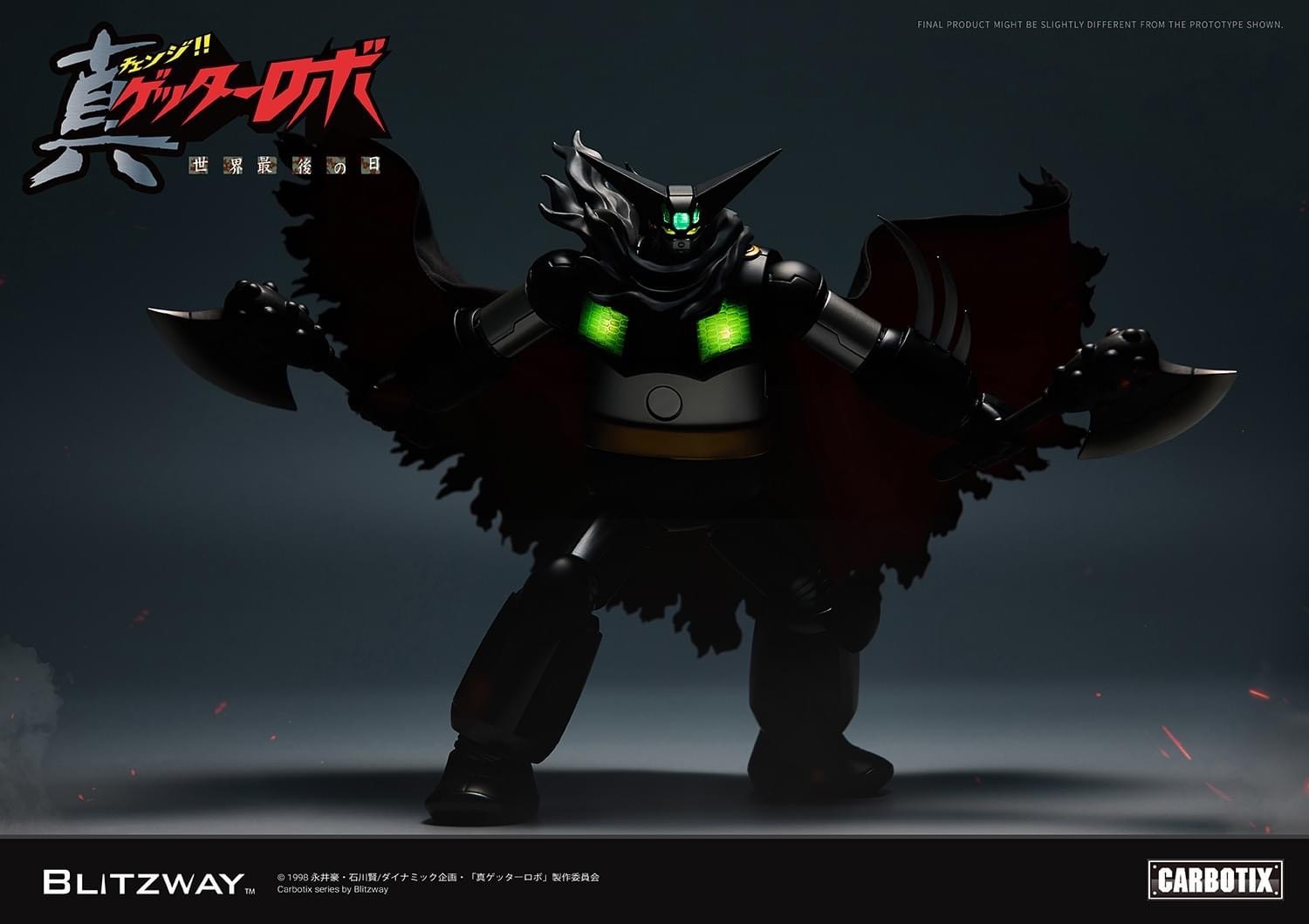 CARBOTIX - Black Getter by Blitzway (มีกล่องน้ำตาล)