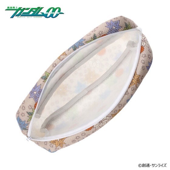 PRE-ORDER : Mobile Suit Gundam 00 Flower Motif Item Laundry Net Pouch