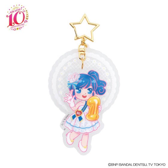 PRE-ORDER : AIKATSU! 10th ANNIVERSARY Acrylic Keychain
