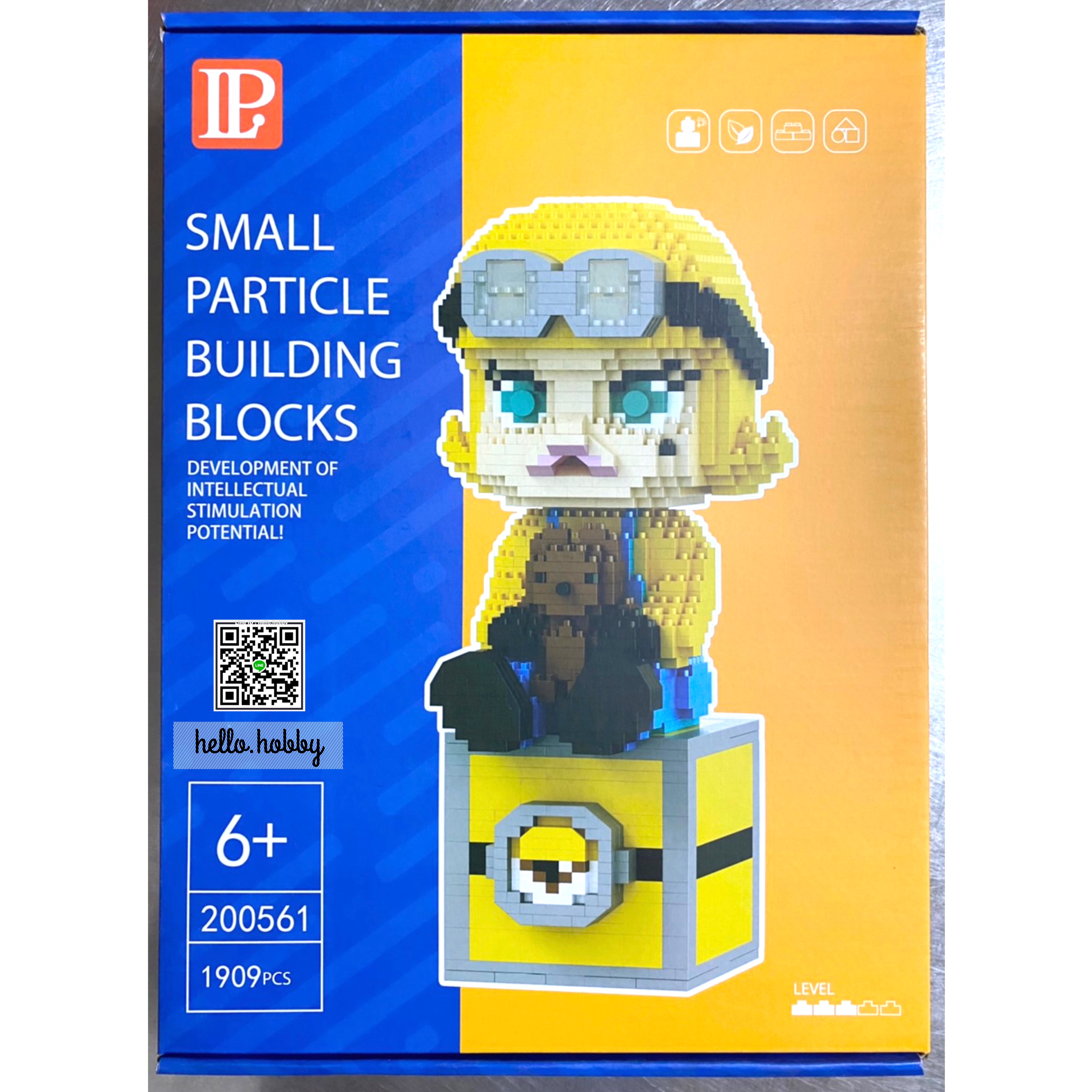 LP 200561 - Pop Mart Molly x Minion 1909pcs