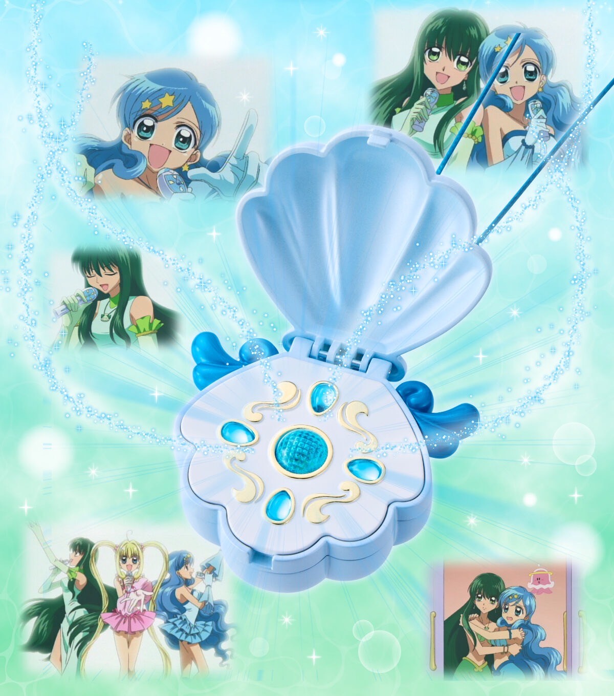 PRE-ORDER : Mermaid Melody Pichi Pichi Pitch Special Memorize Aqua Pitch (Hanon Hosho/Rina Toin) (2 types in total)