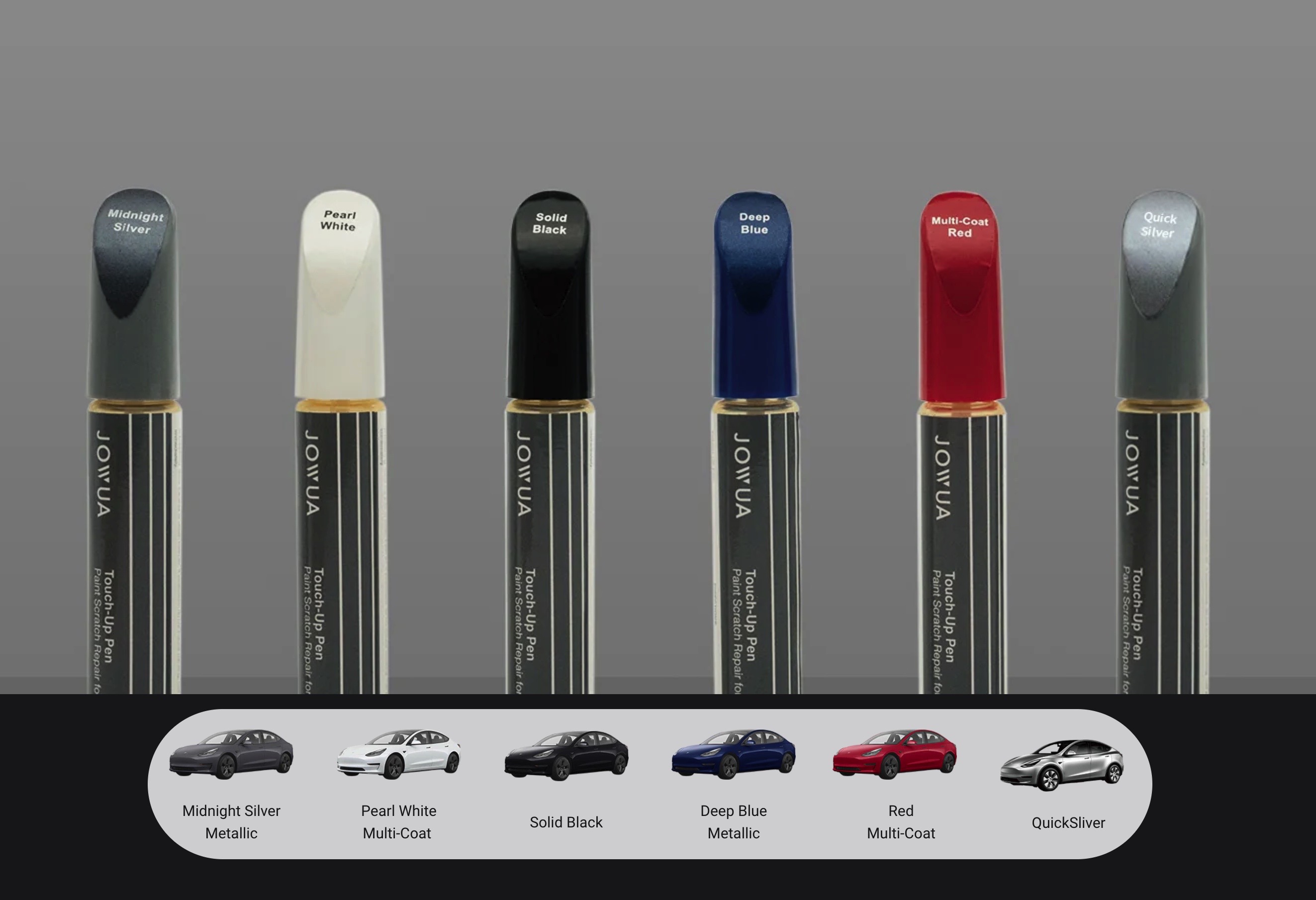 ส่งจาก กทม Jowua Touch-up Paint for Tesla Model 3 Model Y Model Y Juniper Model 3 High land สีแต้มรถ
