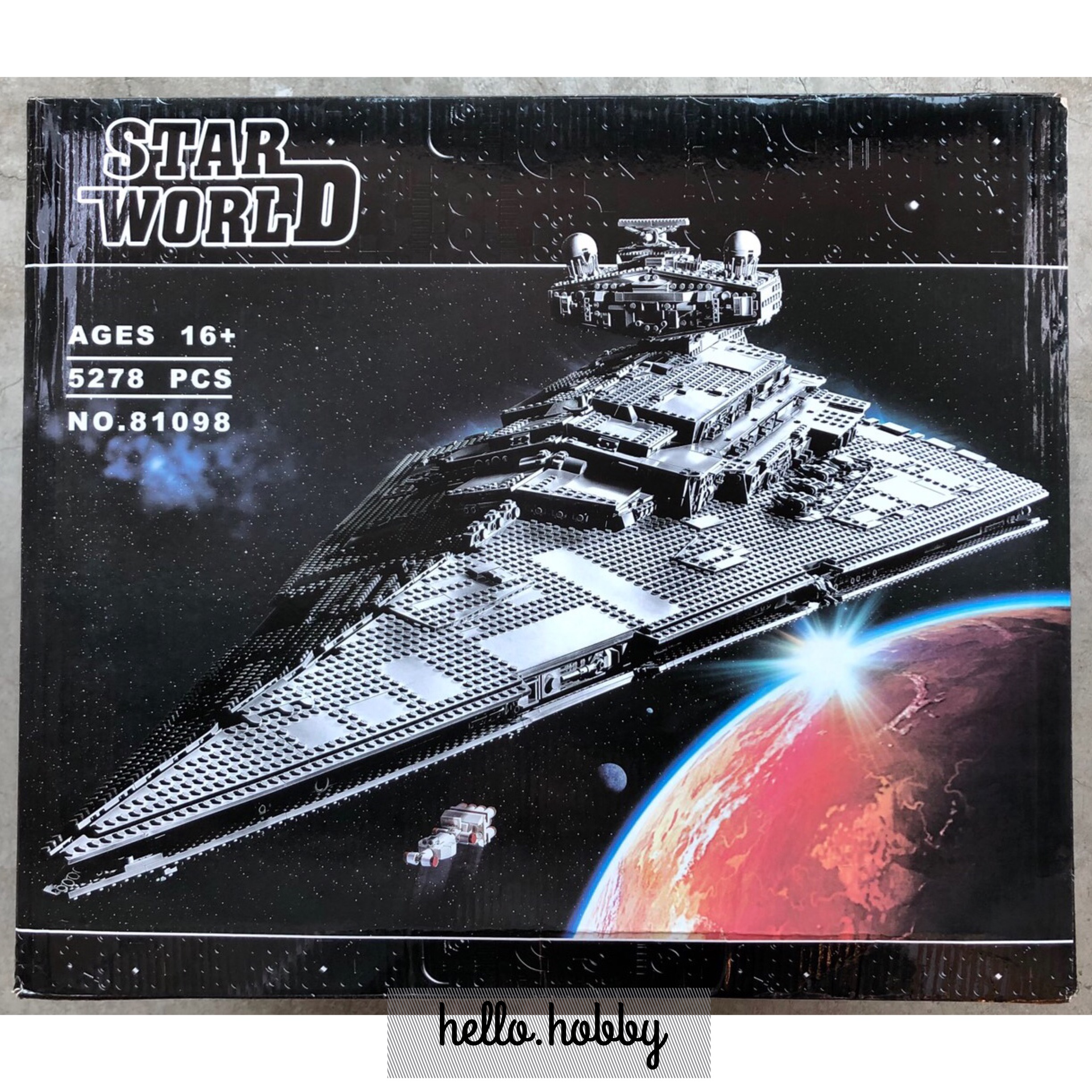 King 81098 Star Wars Imperial Star Destroyer 5278pcs