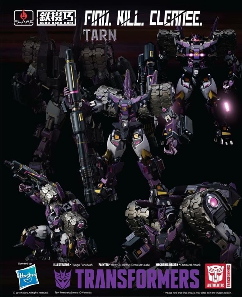 Pre-order : TRANSFORMERS - 鉄機巧#02 - TARN by SEN-TI-NEL