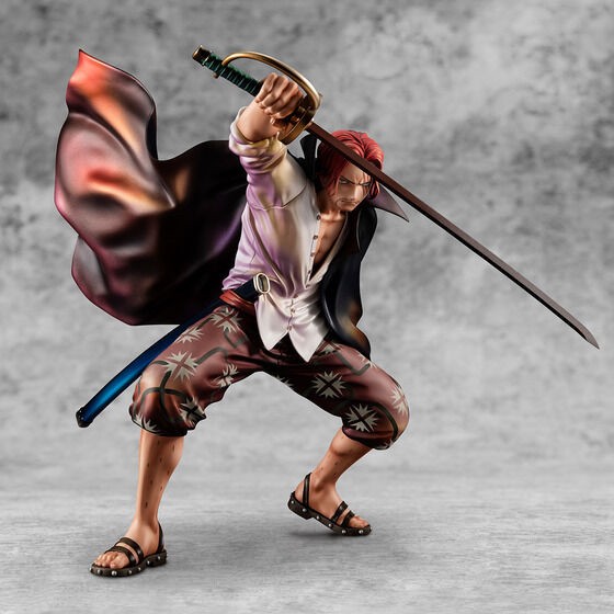 PRE-ORDER : Portrait.Of.Pirates One Piece Playback Memories RedHaired Shanks Complete Figure