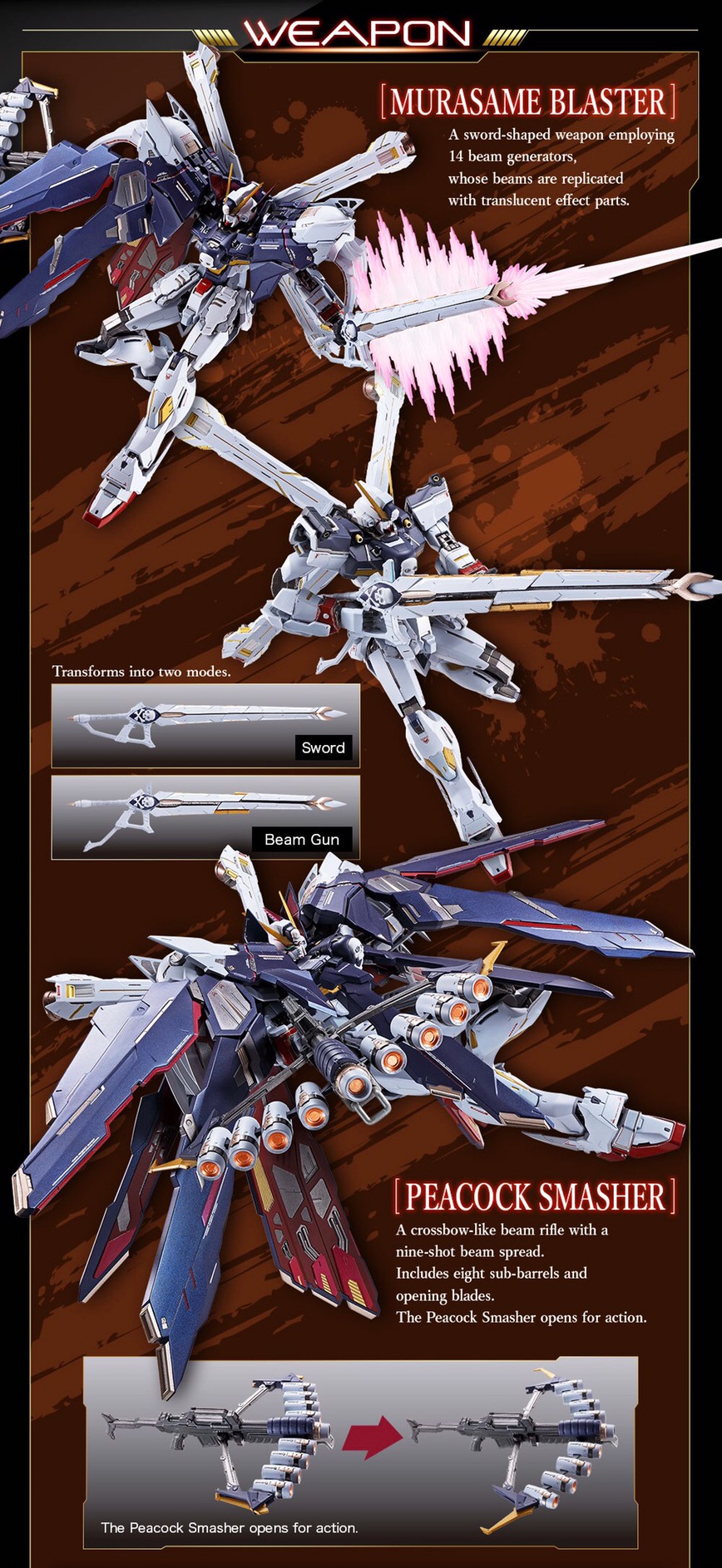 METAL BUILD Crossbone Gundam X1 Full Cloth By Premium Bandai (Lot JP มีกล่องน้ำตาล)