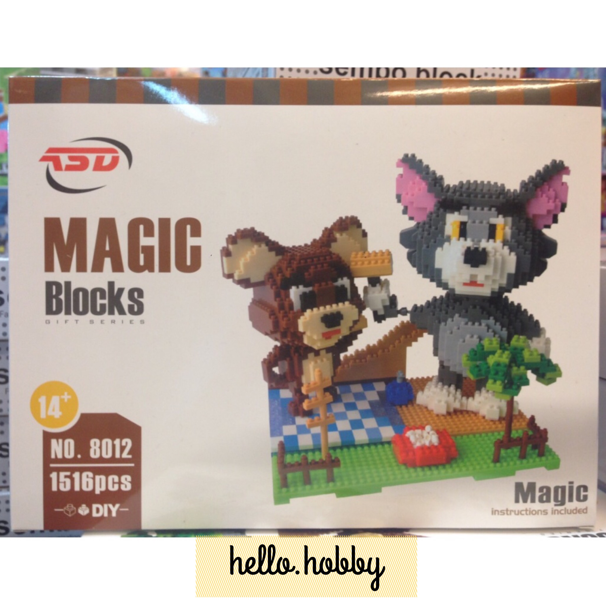 KSD 8012 Tom&Jerry 1,516pcs