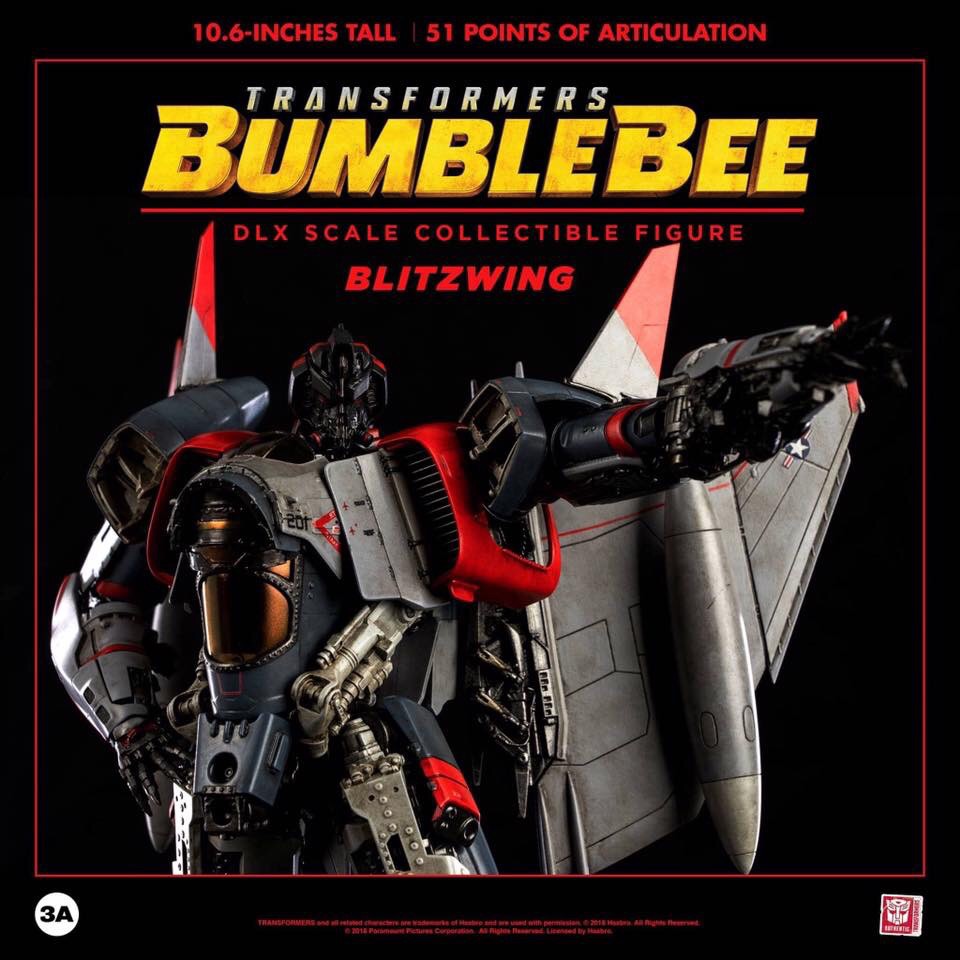 Pre-order : Transformers Bumblebee: DLX Scale Collectible Figure Series - Blitzwing by 3A ThreeZero (Re-product)